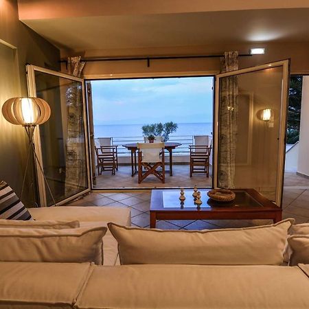 Aigli Luxurious Villa Kato Pitsa ภายนอก รูปภาพ