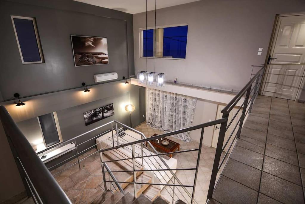 Aigli Luxurious Villa Kato Pitsa ภายนอก รูปภาพ